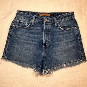Joe's Jeans Distressed Blue Denim Shorts